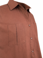 شومیز لنین دو جیب گره ای - Image 7