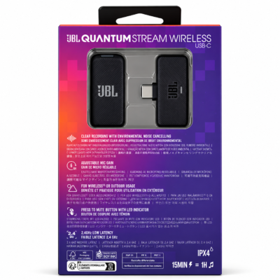 خرید میکروفون JBL Quantum Stream Wireless USB-C از باژو