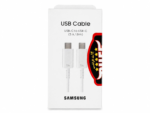 کابل شارژ USB-C سامسونگ سفید ۲ متری اورجینال با شارژ سریع تا ۳A و انتقال داده. سازگار با گلکسی، گارانتی ۱۸ ماهه بافر و تضمین اصالت از باژو.
