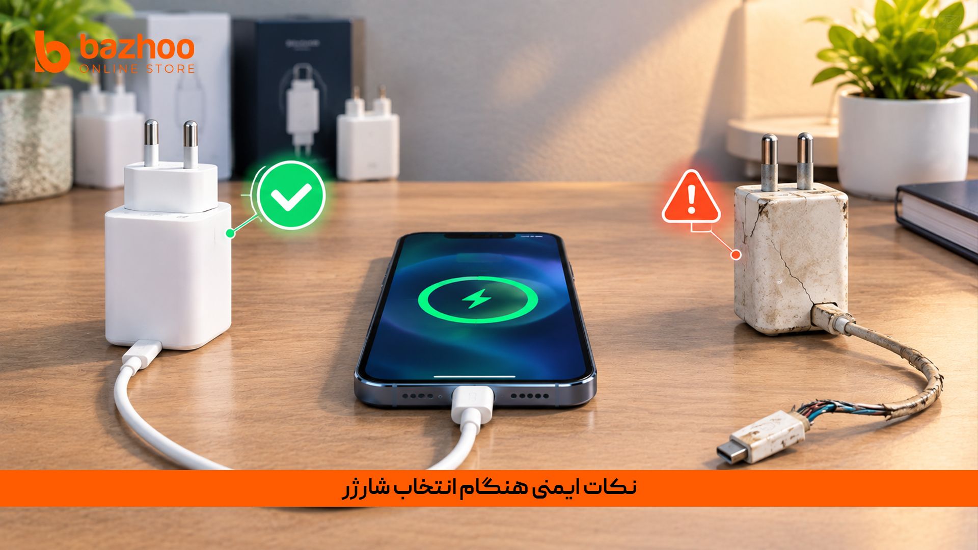  نکات طلایی و ایمنی خرید شارژر گوشی برای جلوگیری از آتش‌سوزی و خرابی باتری