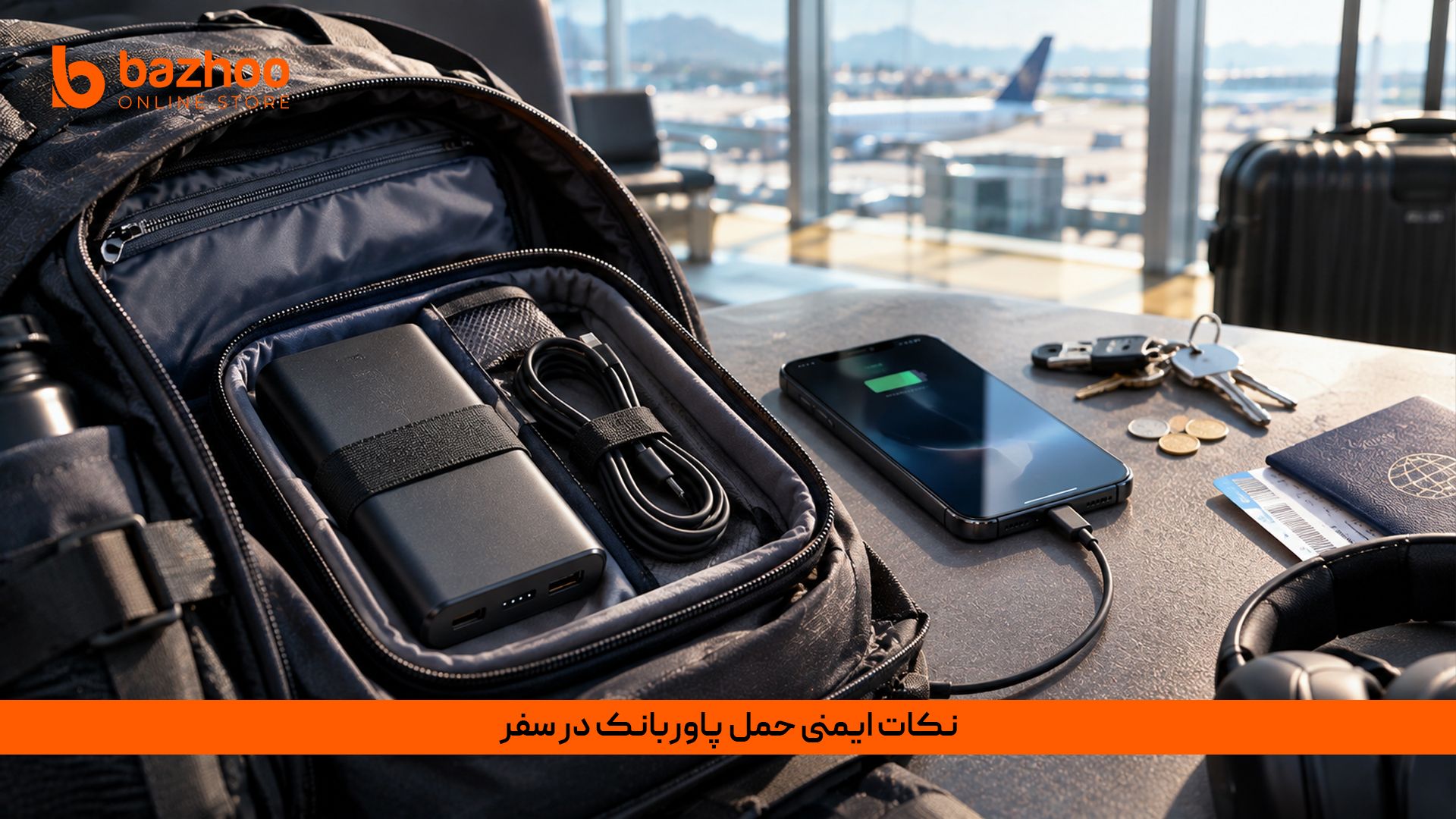 برای اینکه پاوربانک شما در سفر «آتش» نگیرد و «خراب» نشود، از شارژ کردن آن با شارژرهای فیک خودداری کنید. همچنین پاوربانک را در معرض گرمای شدید (مثل پشت شیشه ماشین زیر آفتاب) قرار ندهید. همیشه با یک کابل اصلی شارژ کنید تا نوسانات برق به سلولهای باتری آسیب نزند. رعایت نکات ایمنی برای طول عمر پاوربانک در سفر و جلوگیری از خرابی باتری