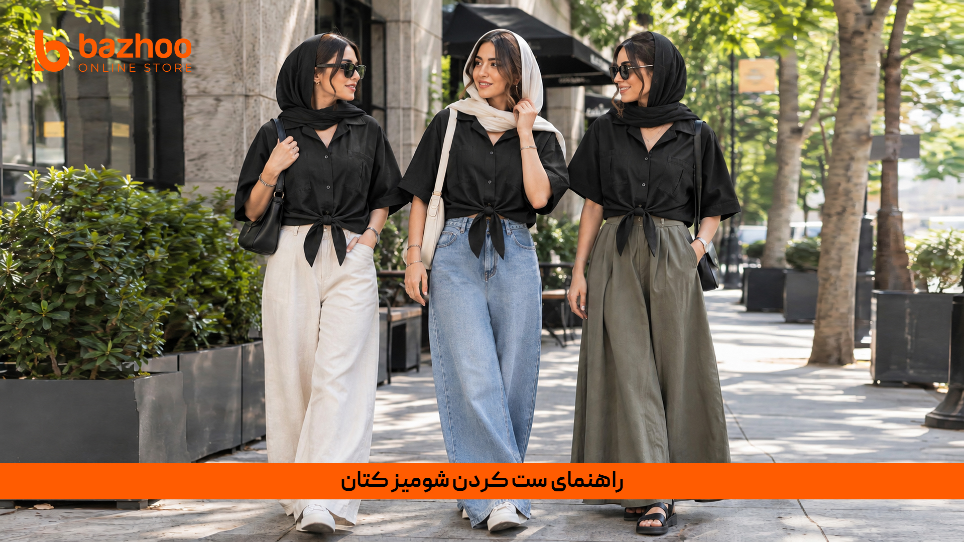 شومیز کتان زنانه